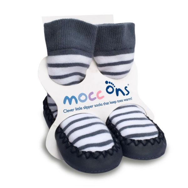 Mocc Ons Nautical Slippers